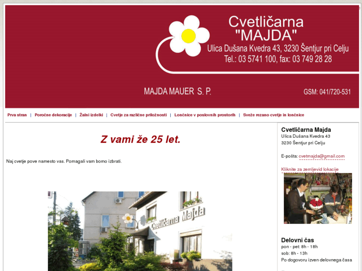 www.cvetlicarnamajda.com