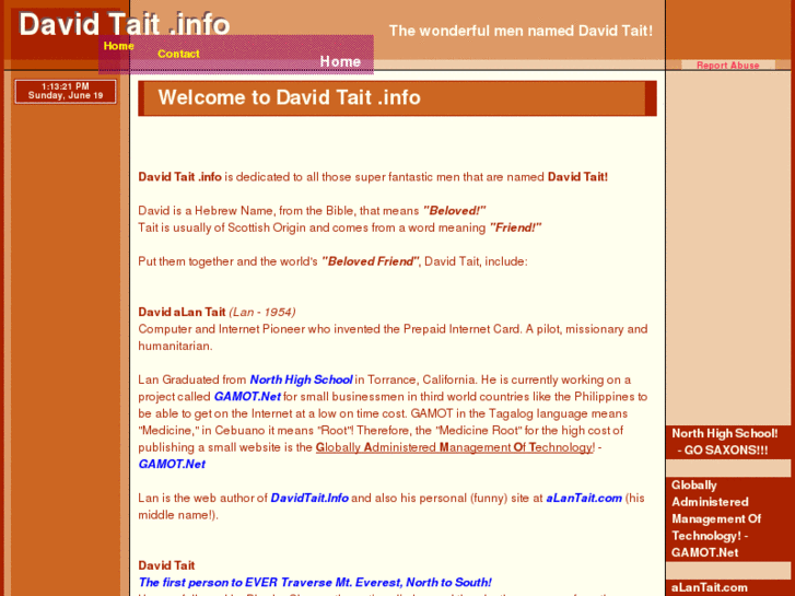 www.davidtait.info