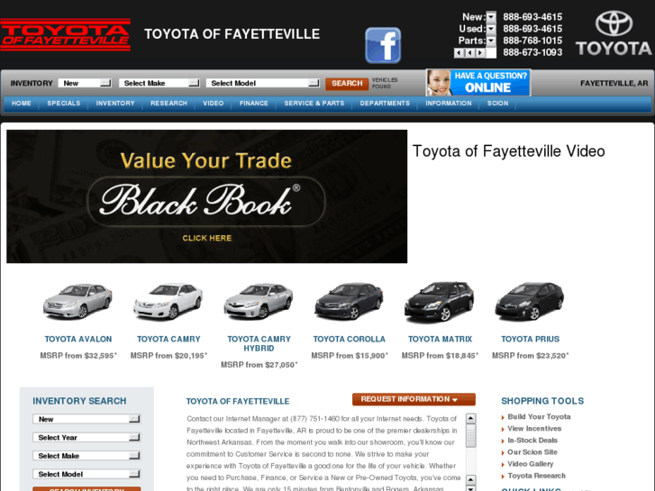 www.fayettevilletoyota.com