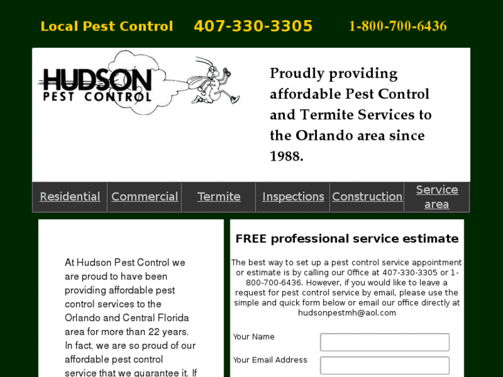 www.hudsonpestcontrol.com