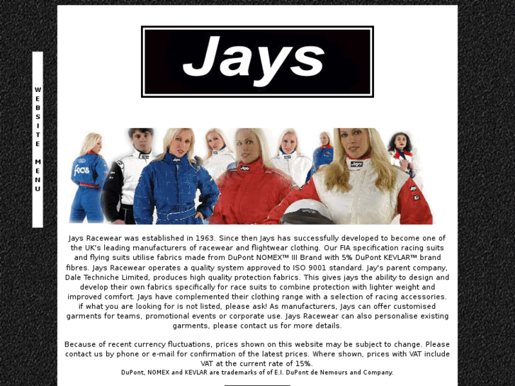 www.jaysracewear.co.uk