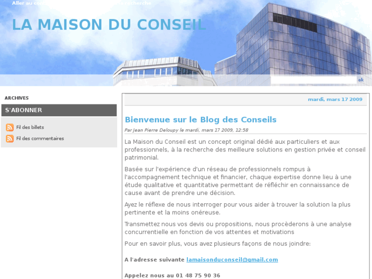 www.lamaisonduconseil.com