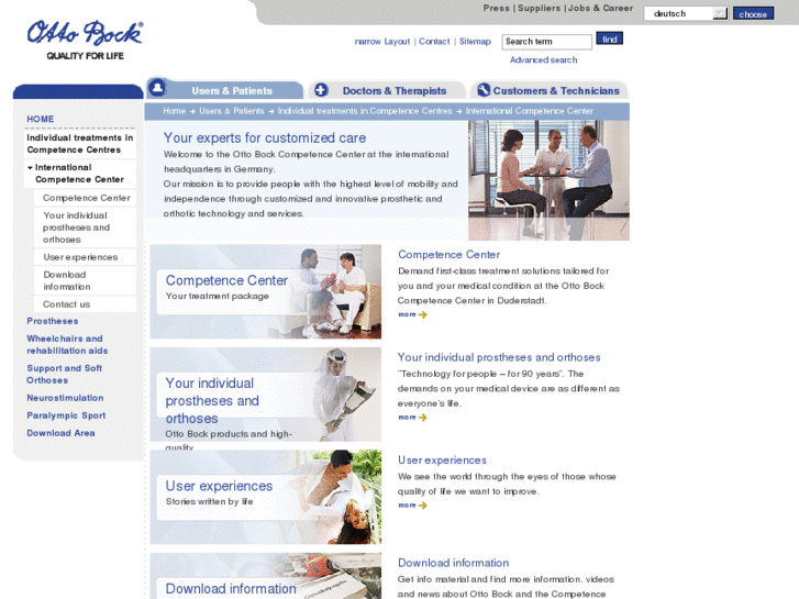www.ottobock-patient-care.com
