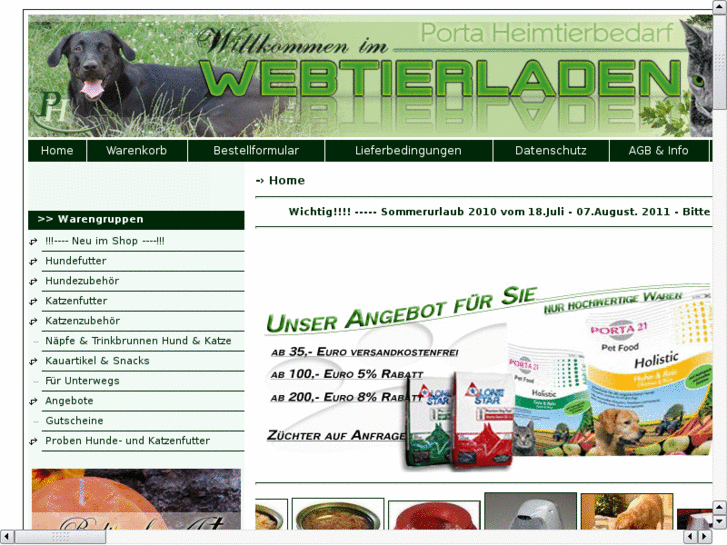 www.portaheimtierbedarf.de