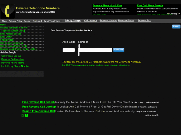 www.reversetelephonenumbers.org
