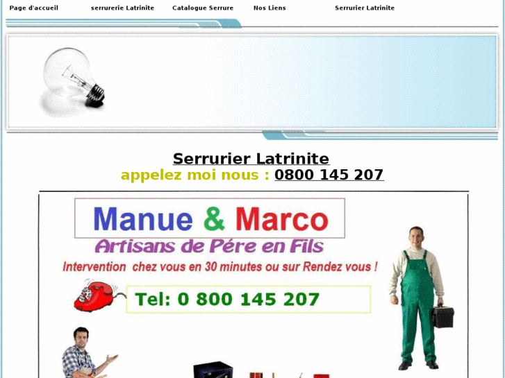 www.serrurerielatrinite.net