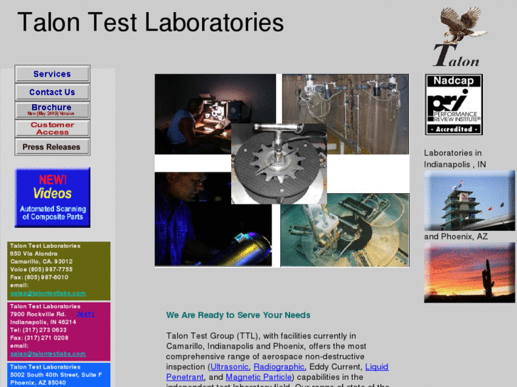 www.talontestlabs.com