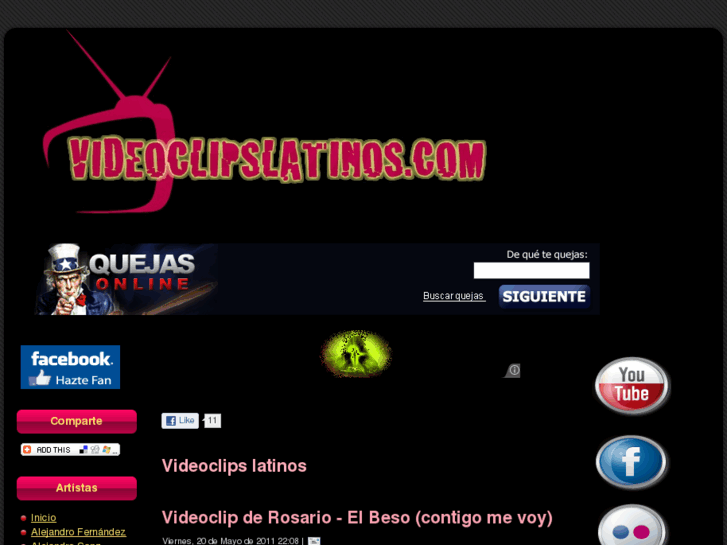 www.videoclipslatinos.com