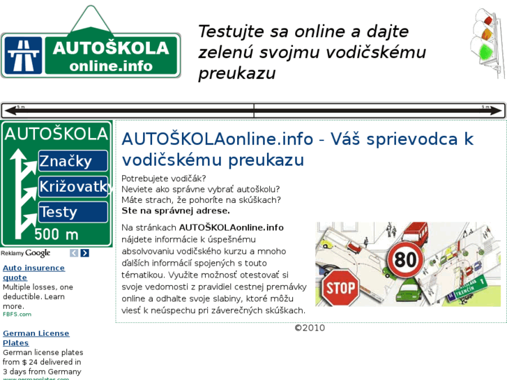 www.autoskolaonline.info