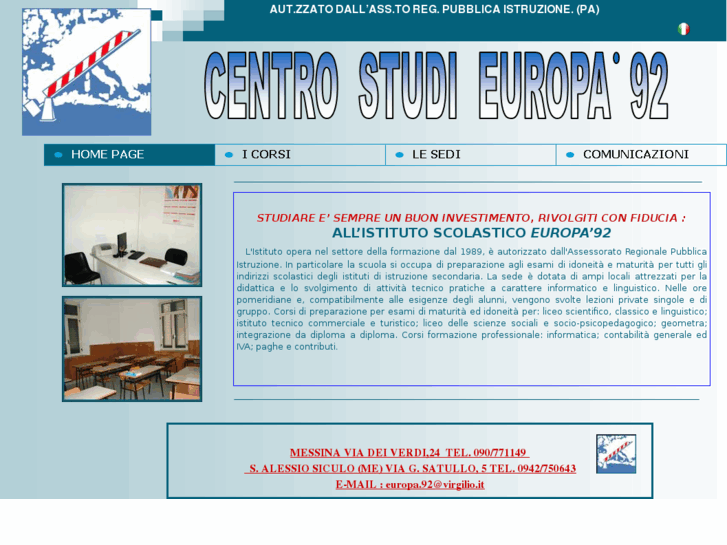 www.centrostudieuropa92.eu