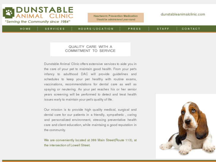 www.dunstableanimalclinic.com