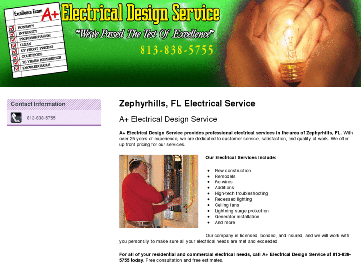 www.electricalserviceszephyrhills.com