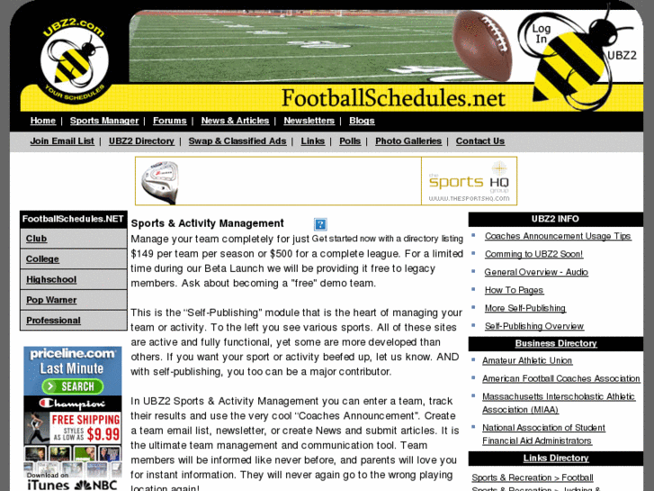 www.footballschedules.net