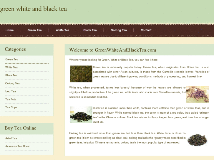 www.greenwhiteandblacktea.com