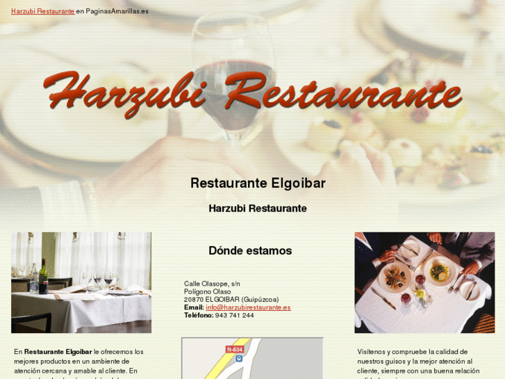 www.harzubirestaurante.es