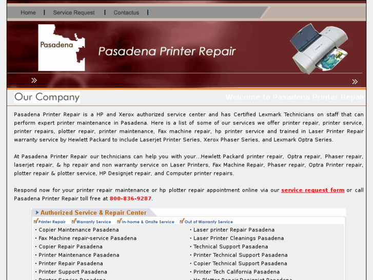 www.pasadena-printer-repair.com