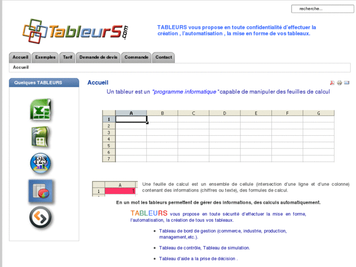 www.tableurs.com