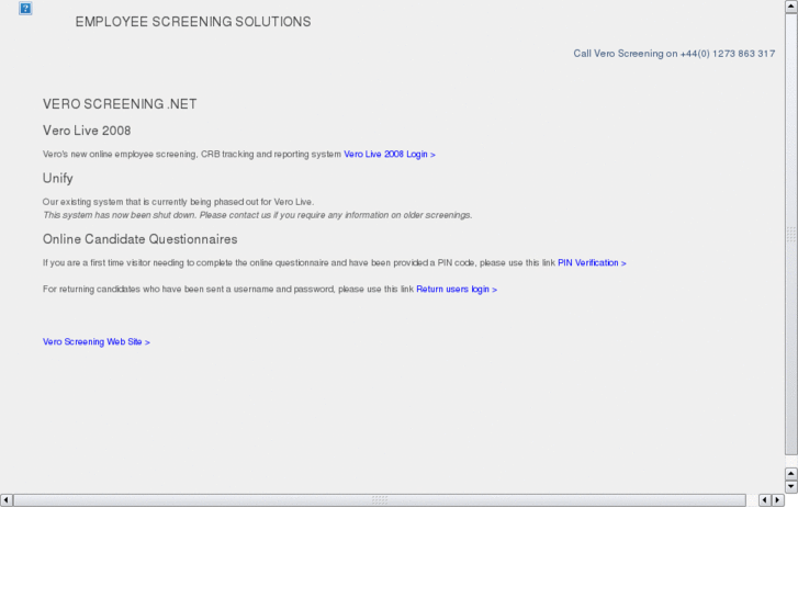 www.veroscreening.net