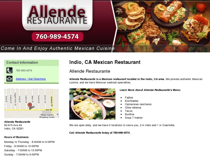 www.allenderestaurants.com