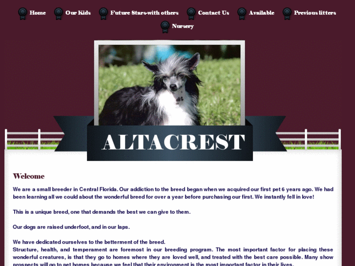 www.altacrestkennel.com