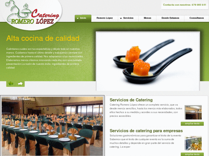 www.cateringromerolopez.es