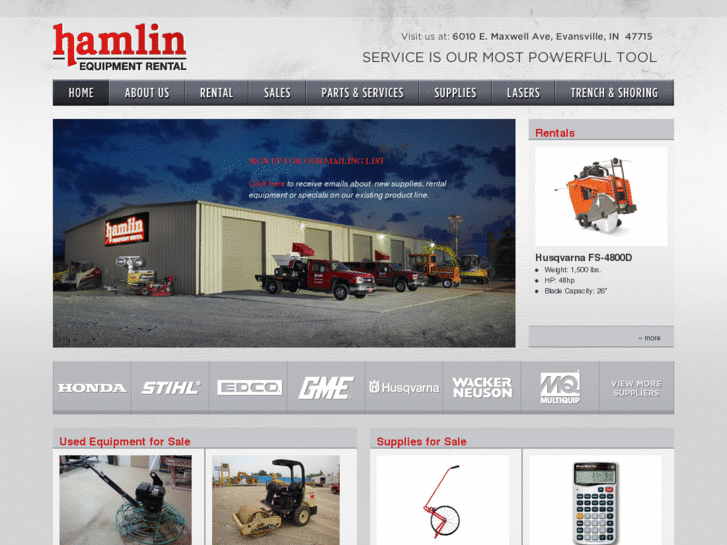 www.hamlinrental.com