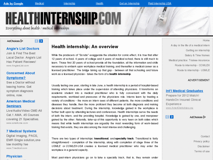 www.healthinternship.com