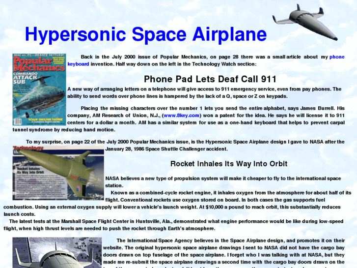 www.spaceairplane.com