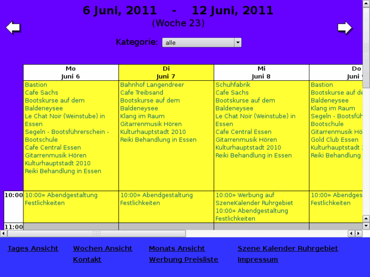 www.szenekalender.de