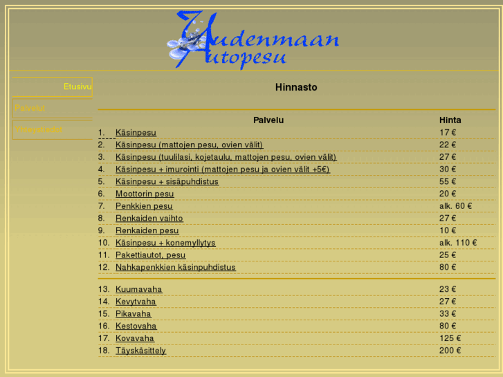 www.uudenmaanautopesu.com