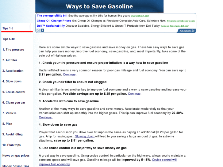 www.waystosavegasoline.com