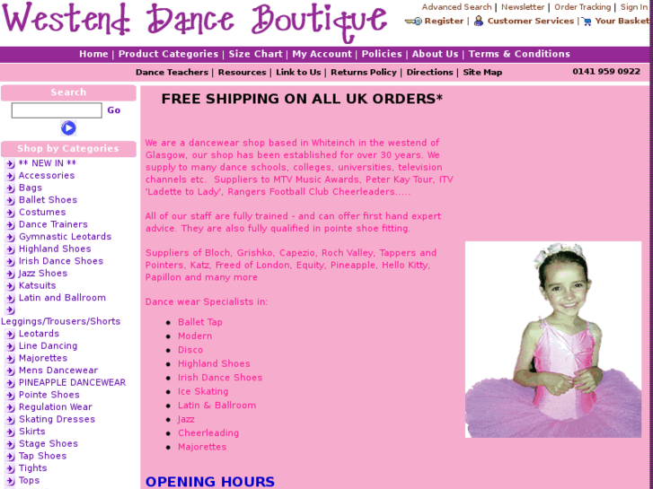 www.westenddanceboutique.com