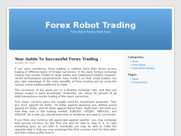 www.forexrobottrading.net