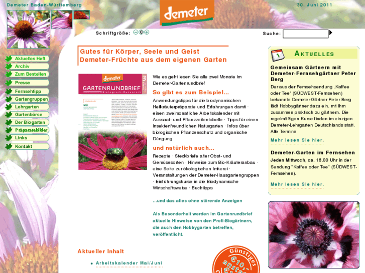 www.gartenrundbrief.de