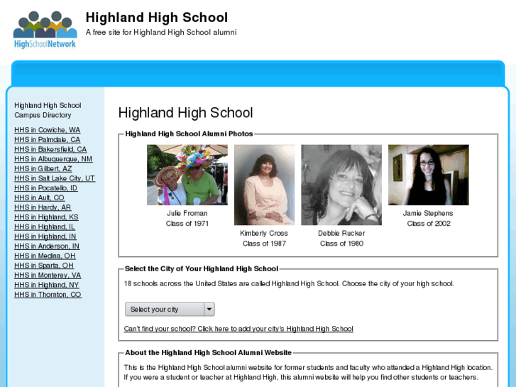 www.highlandhighschool.net