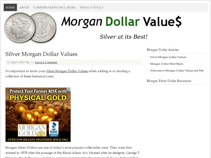 www.morgandollarvalues.net