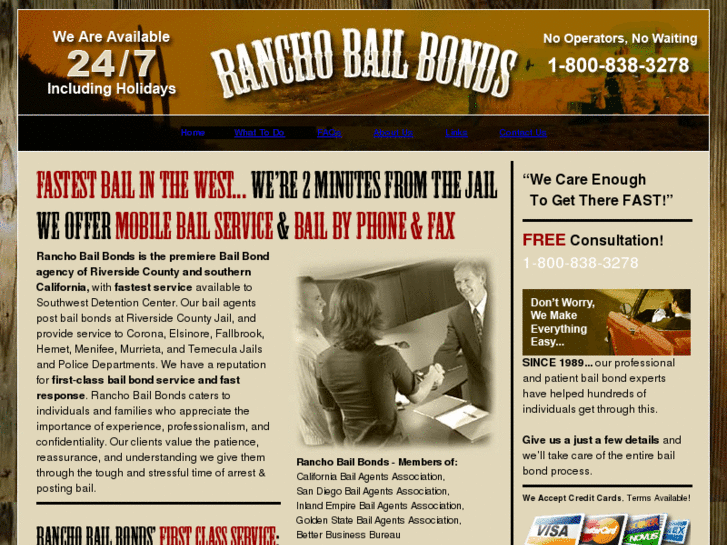 www.ranchobailbonds.com