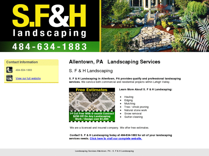 www.sfandhlandscaping.com