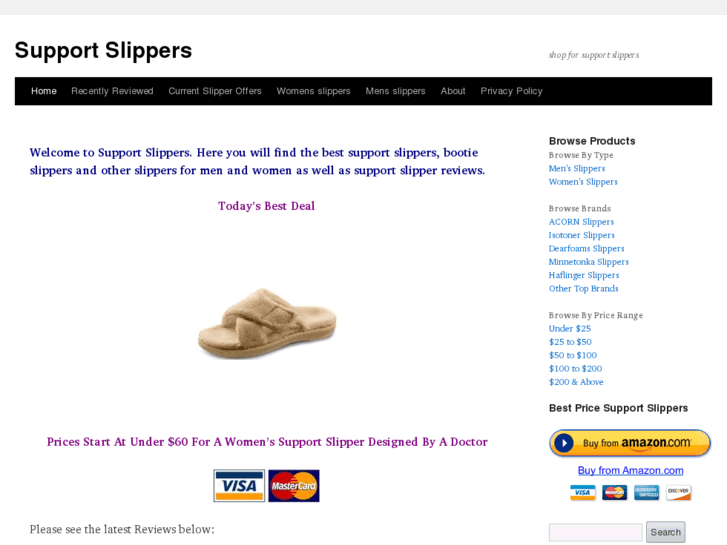 www.supportslippers.com