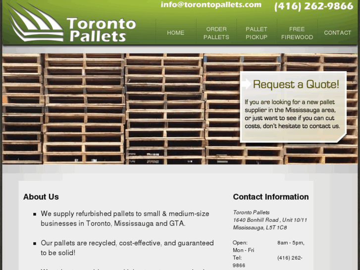 www.torontopallets.com