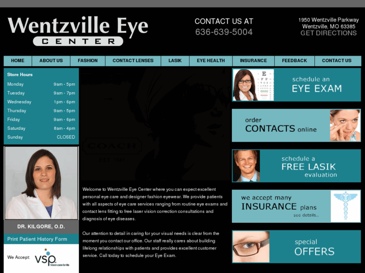 www.wentzvilleeyecenter.com