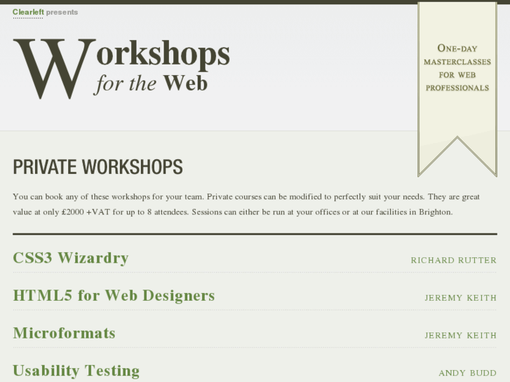 www.workshopsfortheweb.com