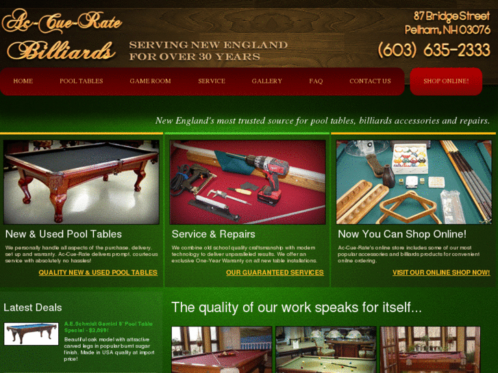 www.accueratebilliards.com