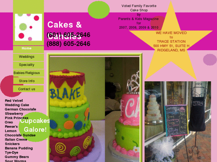 www.cakesandcandles.com