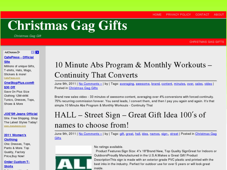 www.christmasgaggifts.org