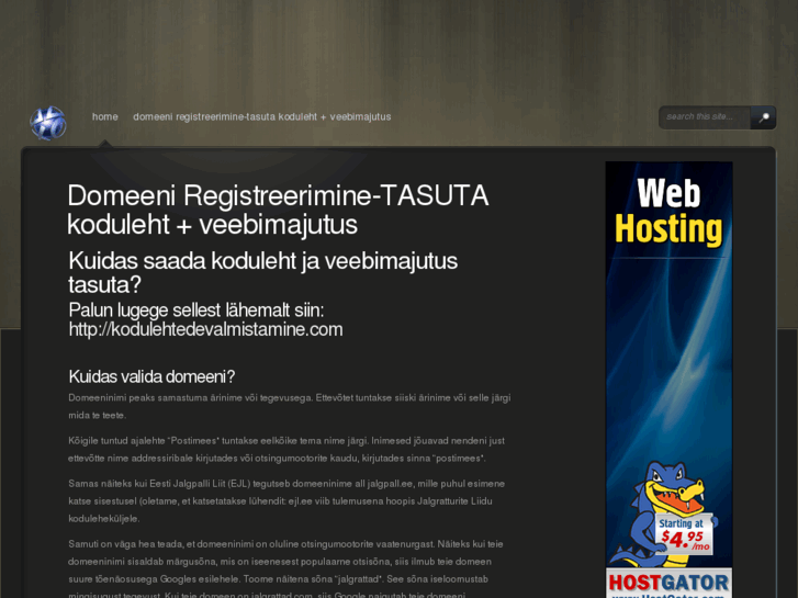 www.domeeniregistreerimine.com