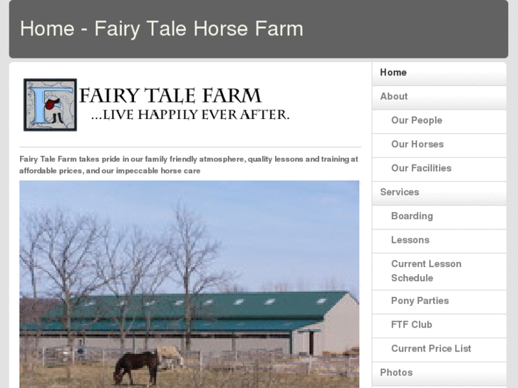 www.fairytalehorsefarm.com