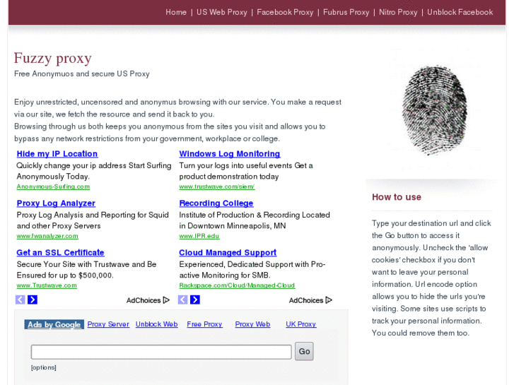 www.fuzzyproxy.info