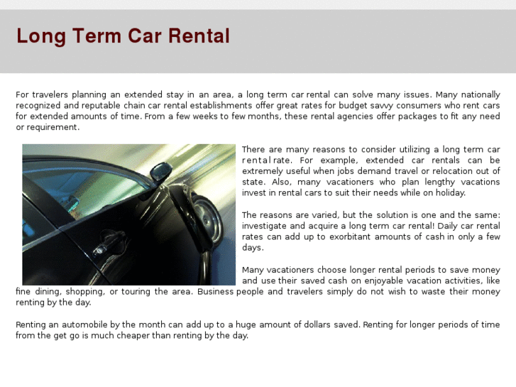 www.longtermcarrental.net