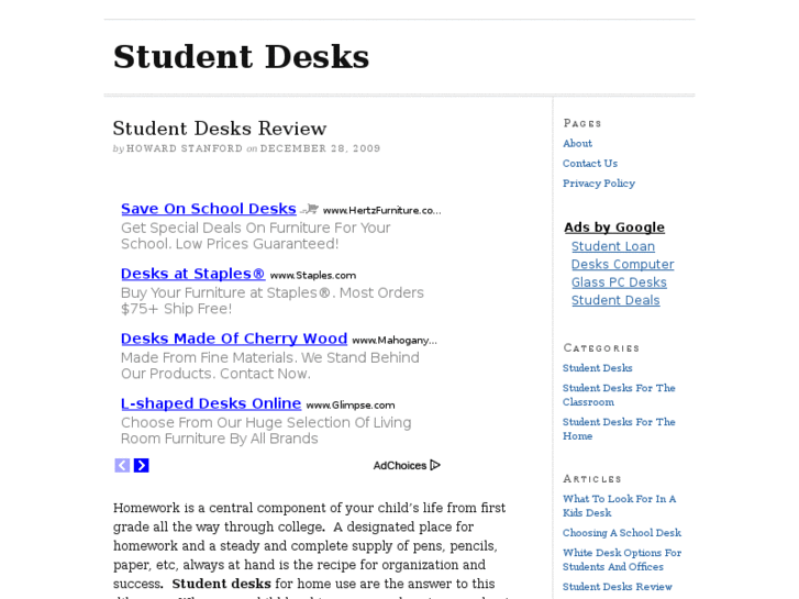 www.studentdesks.org